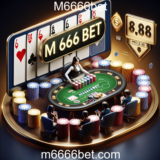 Explore o Mundo do Poker na M6666bet